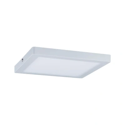 Imagen de Paulmann 70938 Panel LED Atria, cuadrado, incl. 1x16 W, lámpara de techo, blanco mate, plafón, plástico, para sala estar 4000 K