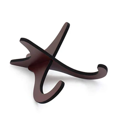 Imagen de Soporte de marco en X desmontable para ukelele, mandolina, banjo y violín madera TIGER UAC1 WD