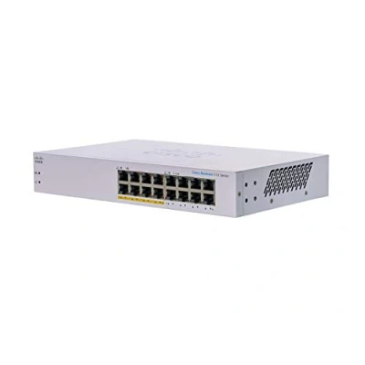 Imagen de Cisco Switch no gestionado Cisco® Business CBS110 16PP D 16 puertos GE PoE parcial Protección limitada de por vida (CBS110 D)