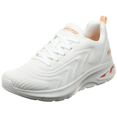 Imagen de Skechers Bobs Unity, Zapatillas Mujer, Off White Knit, 39 EU