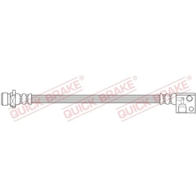 Imagen de QUICK BRAKE 62.016 Latiguillos de Freno 316 M10x1 HONDA: CIVIC 8 Hatchback