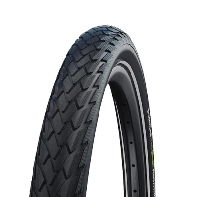 Imagen de Schwalbe Marathon Cámara para Bicicleta (50,8 x 3,81 cm, con Alambre, Incluye Capa Reflectante Greenguard) Negro Talla:700x28C