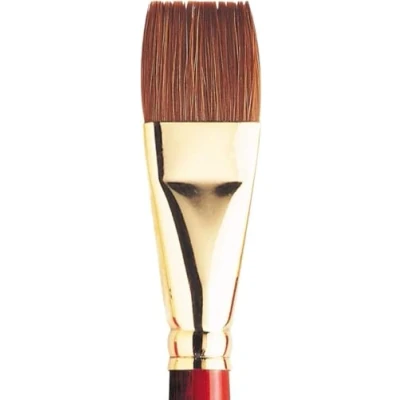 Imagen de Winsor &amp; Newton Sceptre Gold II Pincel Redondo con Mango Corto, Rojo, Nr. 8 4,9 mm