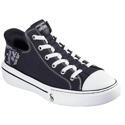 Imagen de Skechers Snoop Dogg: One Og Tenis de lona manos libres para hombre, Negro , 41 EU