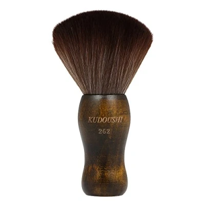 Imagen de Escobillas de Cuello Cerda Larga Mango Madera Corte Pelo Peluquería