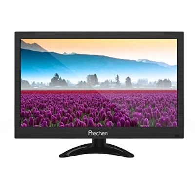 Imagen de 11,6 Pulgadas Pantalla Portatil, Monitor Portátil HD 1366 x 768 CCTV con Puerto HDMI VGA AV BNC, 60Hz, Tiempo de Respuesta 5 ms, Altavoces Incorporados Monitor, Prechen