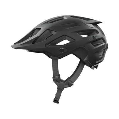 Imagen de ABUS casco MTB Moventor 2.0 de bicicleta confortable para uso off road all mountain hombres y mujeres negro mate, L