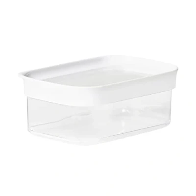 Imagen de Emsa N11416 Optima Caja de almacenamiento en seco (0,45 L, rectangular, 100% segura, higiénica, segura y eficiente el espacio, sellado frescura, sin BPA, diseño transparente