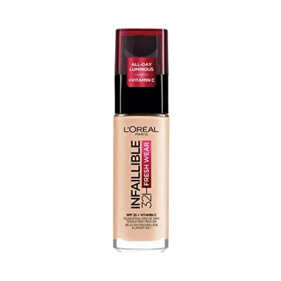 Imagen de L&#039;Oréal Infaillible Fresh Wear Foundation 020 Ivory 30 ml