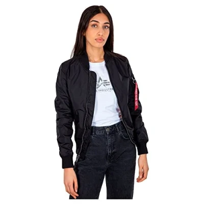 Imagen de Alpha Industries MA1 TT WMN Chaquetas bomber, Mujer, Talla: XS, Black