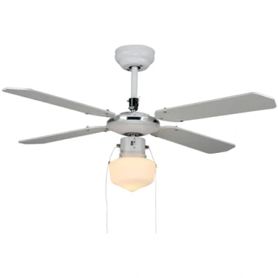 Imagen de Svan Ventilador de Techo con luz Blanco SVVE42T. 3 Velocidades, 4 Aspas,