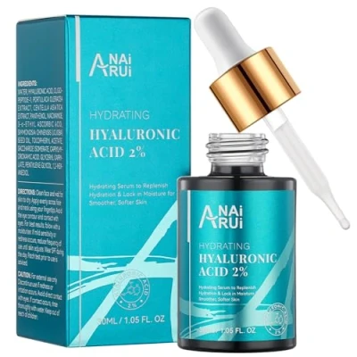 Imagen de Ácido Hialurónico con vitamina B5, C y E Sérum Ingredientes Antiedad, Antiarrugas Antimanchas, Hidrata Reafirma, Serum antimanchas facial todo tipo de piel 30ml