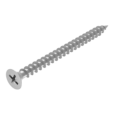 Imagen de SECCARO Tornillo para madera aglomerada, 5 x 70 mm, acero inoxidable, V2A, VA A2, rosca completa, 100 unidades