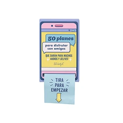Imagen de Mr. Wonderful Caja dispensadora de Planes, Papel, Multicolor, Estandar