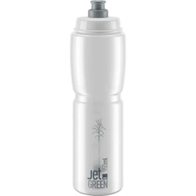Imagen de Elite S.R.L. Unisex Adulto Jet Botella de agua transparente y gris, 950 ml