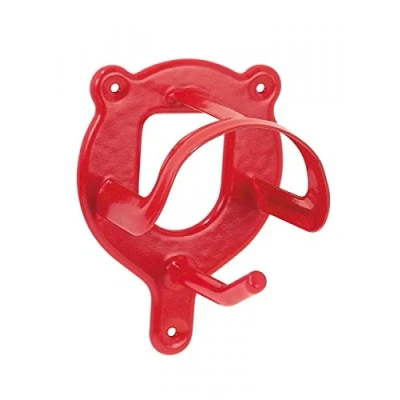 Imagen de PFIFF 001109 Soporte para Trenes con Gancho Adicional, Metal Recubrimiento de Polvo, Parte Superior Abierta