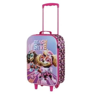 Imagen de Karactermania PAW Patrol Mighty SOFT 3D Trolley para niños, Talla: One Size, Rosa