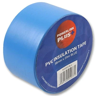 Imagen de Multicomp Pro Cinta aislante de PVC 3820Y/BLUE 38 mm x 20 m, color azul