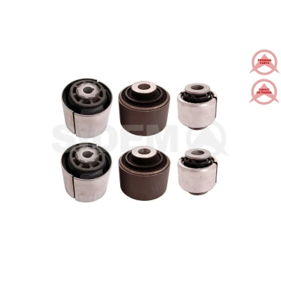 Imagen de SIDEM 8496006 KIT Silentblock Brazo de Suspension Eje delantero abajo Rodamiento caucho metal oscilante transversal
