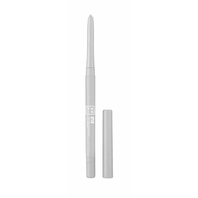 Imagen de 3INA MAKEUP The 24H Automatic Eye Pencil 918 Plata Lápiz de ojos retráctil con duración Delineador alta pigmentación textura cremosa 12 tonos Vegan Cruelty Free