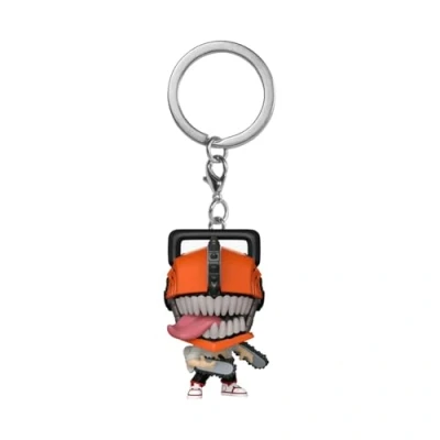 Imagen de Funko Pop! Keychain: Chainsaw Man Minifigura de Vinilo Coleccionable Llavero Original Relleno Calcetines Idea Regalo Mercancia Oficial Anime Fans