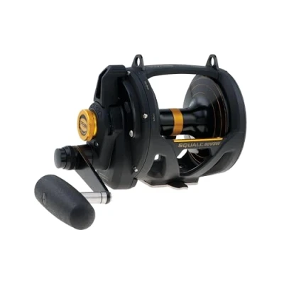 Imagen de Penn Squall 50Vsw Lever Drag 2 Speed Carrete rotonda