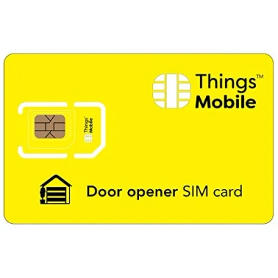 Imagen de Tarjeta SIM para Abre Puerta Things Mobile con Cobertura Global y Red multioperador GSM/2G/3G/4G LTE, sin costos fijos, vencimiento, tarifas competitivas. 10 de crédito Incluido