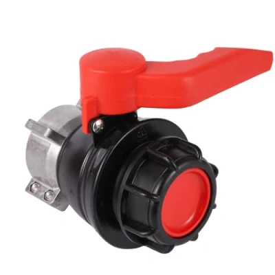 Imagen de FOGWOWO IBC Adaptador Válvula de Bola 60 mm a 62 Tanque Accesorios Repuesto Bloqueo para depósito Agua Lluvia, Contenedores, Lluvia