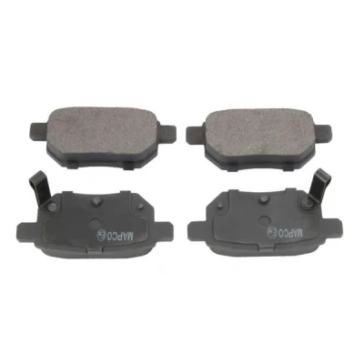 Imagen de MAPCO 6927 Juego de pastillas freno Eje trasero con avisador acústico desgaste TOYOTA: Auris Hatchback, Prius III Yaris II Hatchback