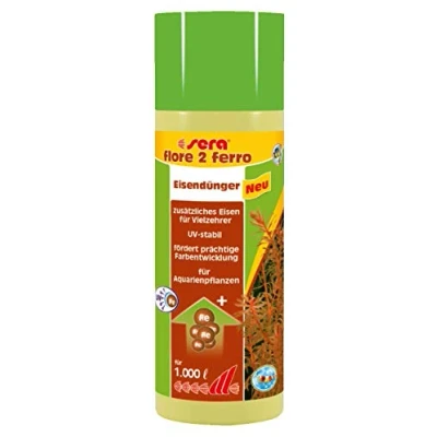 Imagen de sera Flore 2 Ferro para Acuario Plantas, 250 ml