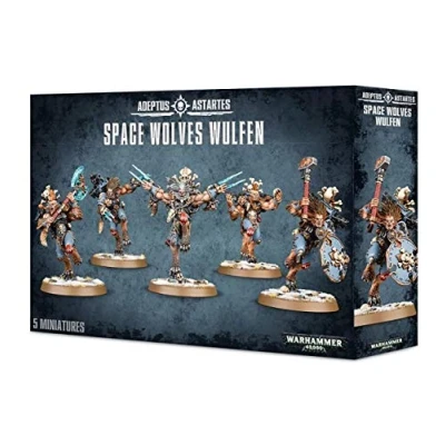 Imagen de Games Workshop 251,765,056,895,6 cm Space Wolves Wulfen Set de plástico