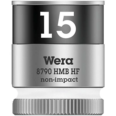 Imagen de WERA 05003749001 8790 HMB HF 15,0 Llave de vaso Zyklop con función sujeción 3/8&quot;