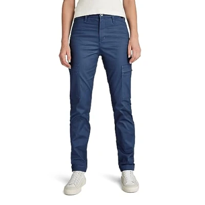Imagen de G STAR RAW Slim Cargo pant wmn, Vaqueros para Mujer, Azul (rank blue D23572 C072 868), 27W / 34L