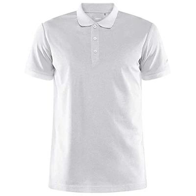 Imagen de Craft Polo Core Unify Camisa, Blanco, M para Hombre