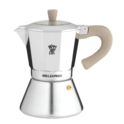 Imagen de Pezzetti 1357 Cafetera Express, Aluminio, Gris