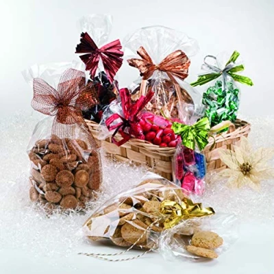 Imagen de Italpak Celofán Transparentes, Bolsas Plastico para Chuches, Regalos, Color, 15 x 25 cm (X000000152500)
