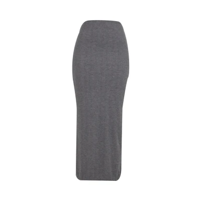 Imagen de Urban Classics HIGH SLIT Falda de tubo, Mujer, Talla: Large, Darkgreymelange