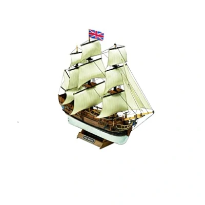 Imagen de MINI MAMOLI Modello Kit Barca HMS Bounty Serie in Scala 1:135 DUS_MM01