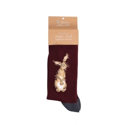 Imagen de Wrendale Designs by Hannah Dale Calcetines para hombre, Liebre, M