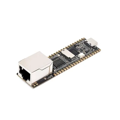 Imagen de Waveshare LuckFox Pico Linux Micro Placa de Desarrollo con Puerto Ethernet, Basada en Chip RV1103, Integra Procesadores Arm Cortex A7/RISC V MCU/NPU/ISP, Soporta MIPI CSI, USB etc.