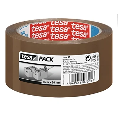 Imagen de tesa Cinta de embalaje tesapack estándar (66 m x 50 mm), Marrón