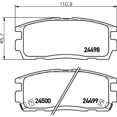Imagen de HELLA 8DB 355 012 951 Juego de pastillas freno con avisador acústico desgaste CHEVROLET: Captiva, Equinox I, Captiva Sport, OPEL: Antara