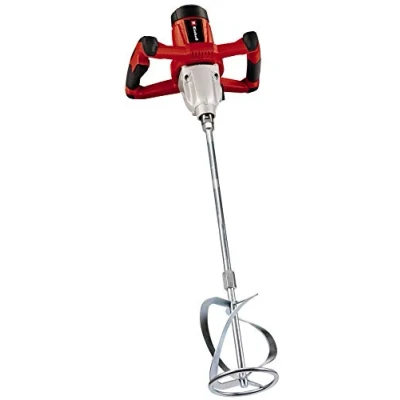 Imagen de Einhell Mezclador de pintura y mortero TE MX 1600 2 CE (1600 W, montaje herramienta agitación M14, electrónica velocidad, incl. agitación)