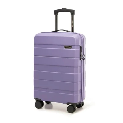 Imagen de WITTCHEN Comodo Line Maleta pequeña Equipaje de Mano Cabina Bolsa Viaje Dura ABS Cerradura TSA Tamaño S Morado