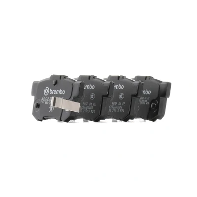 Imagen de BREMBO P 79 027 Juego de pastillas freno con avisador acústico desgaste Chapa antichirridos accesorios SUZUKI: SWIFT 3, SX4 I Hatchback