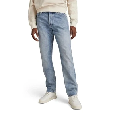 Imagen de G Star Para Hombre Jeans Triple A Regular Straight, Azul (sun faded air force blue D19161 C967 C947), 26W / 30L