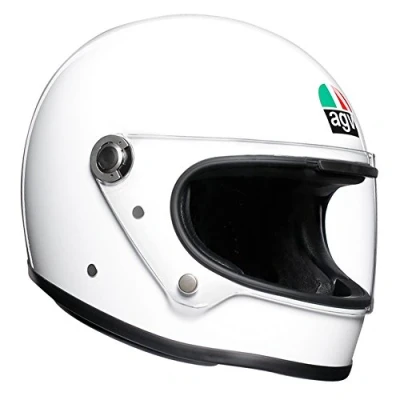Imagen de AGV Legends X3000 Casco Moto Integral, Blanco, XS (0011A4I0_001_XS)