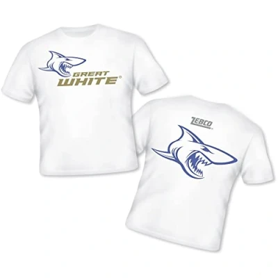 Imagen de Zebco Great White Camiseta XXL de pesca