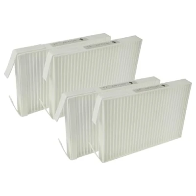Imagen de vhbw Set de filtros Compatible con Zehnder ComfoSpot 50 Unidad ventilación Filtro Aire G4 / F7 (4 uds.), 18 x 12 4 cm, Blanco