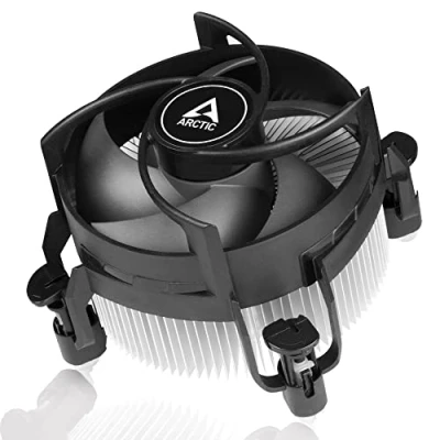 Imagen de ARCTIC Alpine 17 CO Ventilador CPU, CPU Cooler, PWM de 92 mm, Disipador Calor Radial, Superior, Intel LGA1851 &amp; LGA1700, Funcionamiento Continuo, 2502700 RPM